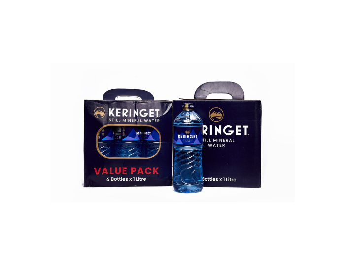 Keringet Mineral Water Value Pack 12x1L Keringet Mineral Water Value Pack 12x1L