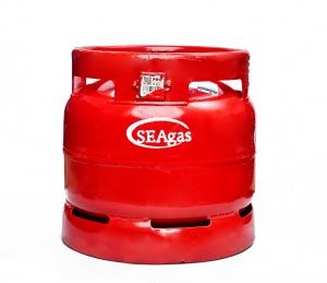 SEA Gas 6kg new cylinder filled LPG for home cooking