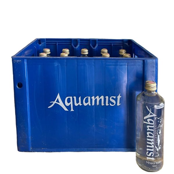 Aquamist Water Glass Bottle 20 Pack 500ml Refill