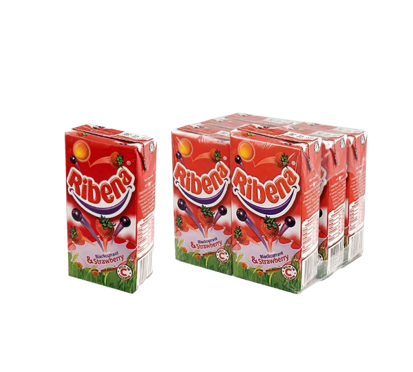 Ribena Blackcurrant & Strawberry 1L 6 Pack